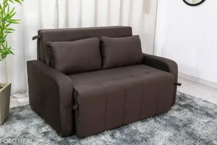 Sofá Cama Amora Pague na Entrega!