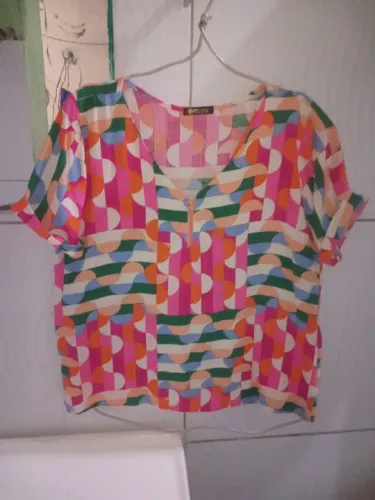 Blusa Estampada Feminina M 