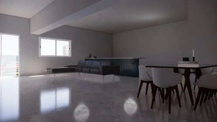 Plantas 3D,  baixa e de situação 