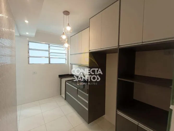 Apto 1 quarto Centro São Vicente R$ 370 mil - 1540