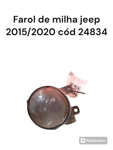 Farol De Milha Jeep Renegade 2015 2020 Cod 24834