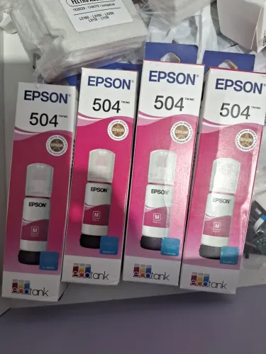 TINTA EPSON 504 MAGENTA