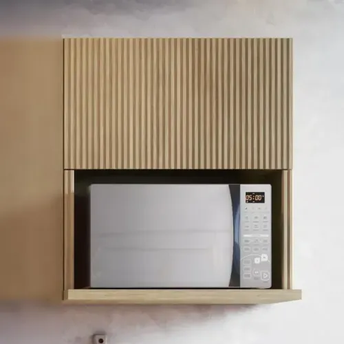 Armário Aéreo Micro-ondas 100% MDF - 1 Porta