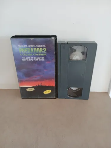 VHS Predador 2 A Caçada Continua - Dublado - Rarissima