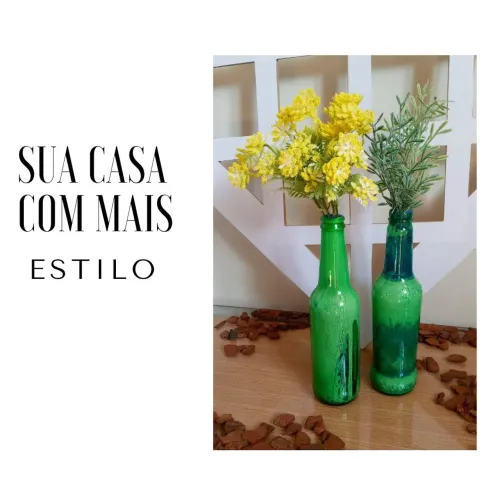 Decore Seu Lar Com Lindas Garrafas Decorativas