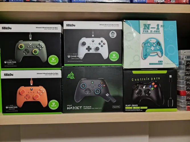 Controle Xbox One Séries PC entregamos 