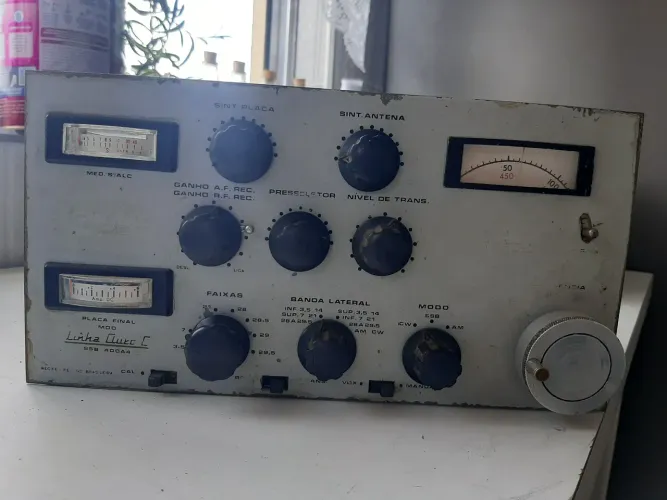 Rádio Transmissor Eudgert da década de 60