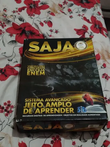 Kit educacional completo com 2 volumes SAJA + Atlas + Mapas + Guias e Fascículos DCL