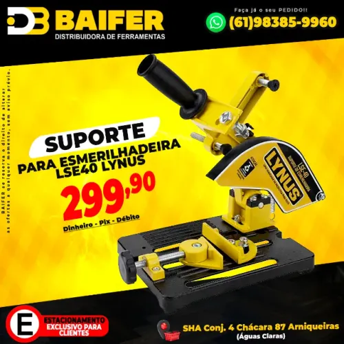 Suporte Para Esmerilhadeira Lse40 Lynus