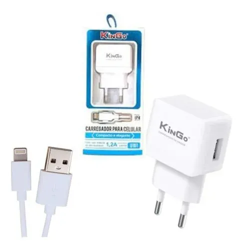 Carregador de Celular Kingo 1.2A