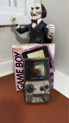 Game Boy Color Translúcido Original com Caixa