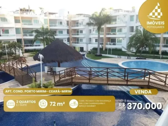 Apartamento à venda em Ceará-Mirim, RN  Bairro Praia de Porto (Residencial/Comercial)