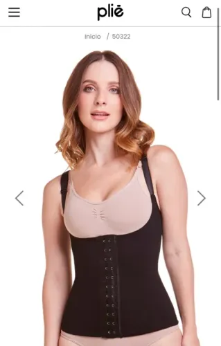 Colete modelador plié - Novo