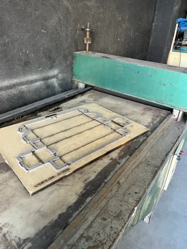 Máquina corte vinco industrial automatica