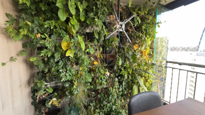 Jardim Vertical Exuberante para seu Espaço 2,30m x 2,30m