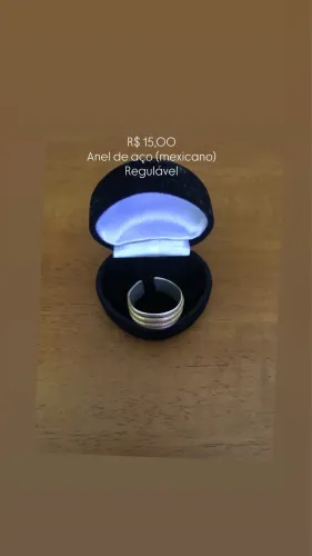 Anel Mexicano de Aço Regulável