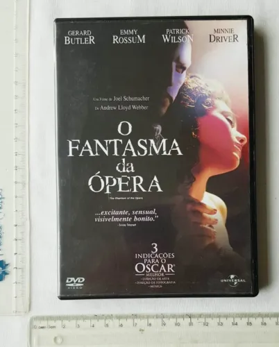 Dvd Original - Filme - O Fantasma da Ópera - 2012 - Usado 