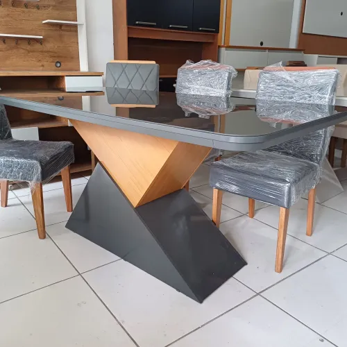 Mesa de jantar com 6 cadeiras a pronta entrega