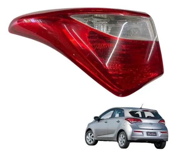 Lanterna Traseira Esquerdo Hb20 Hatch 2012 2013 2019 Usado