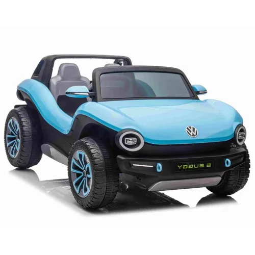 Carro Elétrico Infantil E-BuggyVolkswagen2 Lugares12V azul