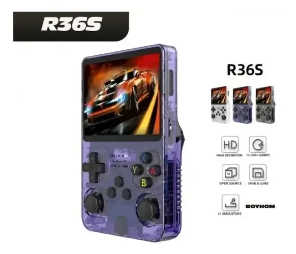 Mini Game R36s Portátil 15mil Jogos Retrô Tela Hd