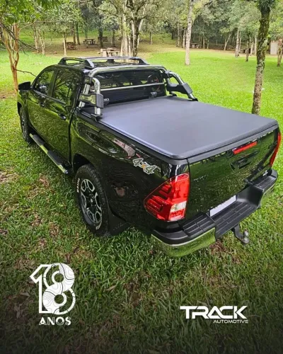 Santo antônio Track STR cromado Hilux 2016 a 2025 ,com barra