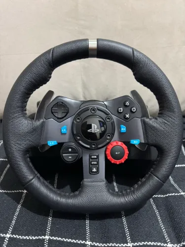 Logitech G29 + cambio + freio de mão + acessórios