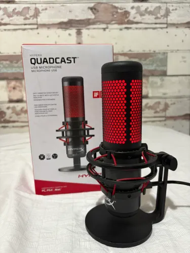 Microfone Gamer HyperX QuadCast
