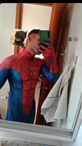 Cosplay homem aranha endrew garfield