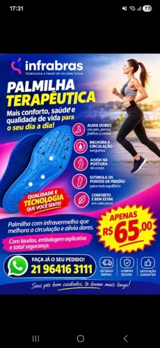 Palmilhas Terapêutica 