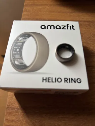 Anel Inteligente Amazfit Hélio Ring Tamanho 8