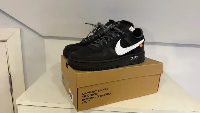Tenis Nike Air Force Off-White Black 42,5