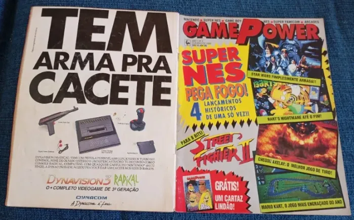 Revista GamePower Ano 1 Nº 4 ( Recortado E Pág. Solta )