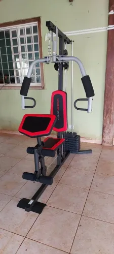 M- ESTAÇÃO DE MUSCULAÇÃO PARA RESIDÊNCIA E ACADEMIA. TREINE EM CASA COM CONFORTO