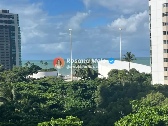 Apartamento para alugar em Boa Viagem,Edf Quebramar,vista mar definida,160m,4 quartos,2 su