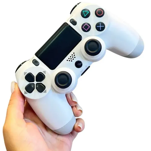 Controle Sem Fio PS4/PC/TV Compatível - Bluetooth + Alta Performance