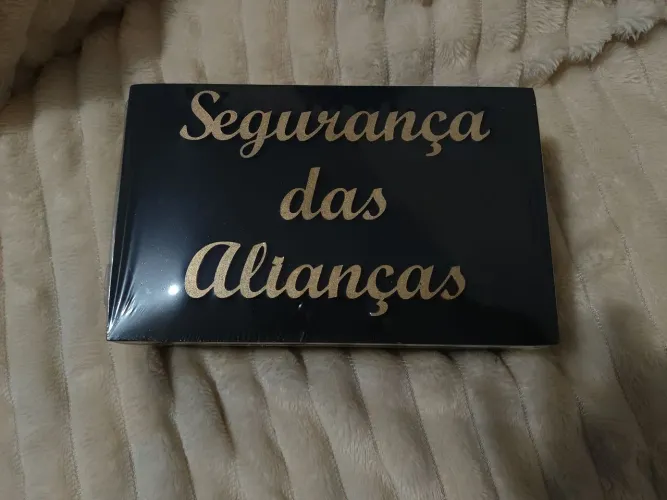 Maleta segurança das alianças nova