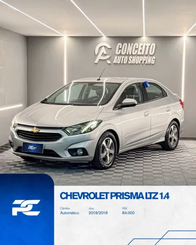 Chevrolet Prisma Sed. LTZ 1.4 8V Flexpower 4P Aut. 2018