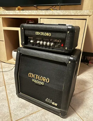 Amplificador meteoro F350 + Gabinete