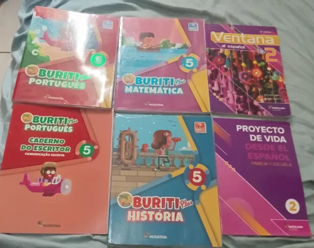 Livros 5 ano - Coleção Buriti