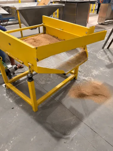 Peneira automática para areia