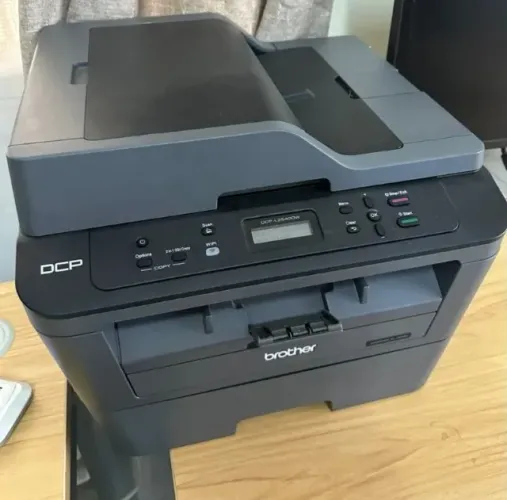 Impressora Brother DCP-L2540DW Multifuncional Mono Láser, dúplex Wi-Fi cor Preto