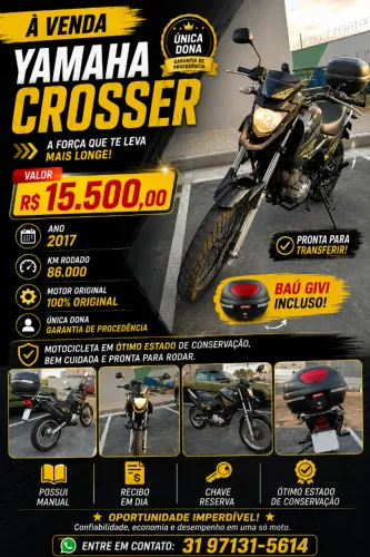 Motocicleta crosser