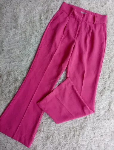 Calça alfaiataria cós alto Cortelle Tam 40