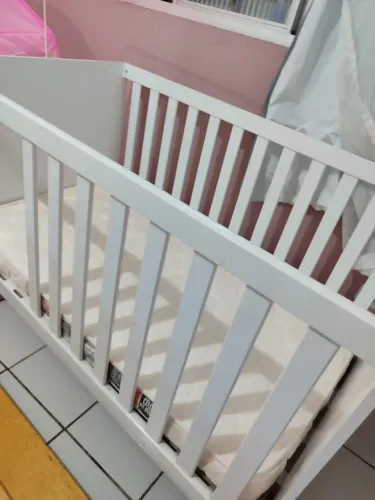 Berço Cama  Americano Pés Palito Retrô Baby Plus 