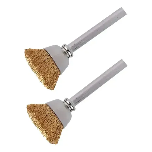 Escova De Latão Dremel 536-02, Copo, 1/2, Com 2 Unidades