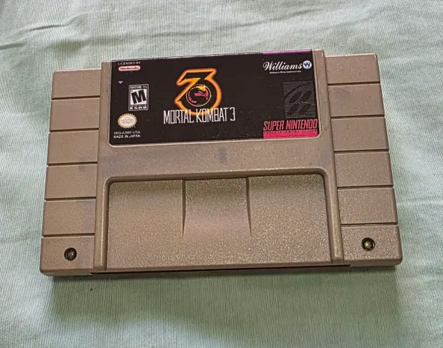 Mortal Kombat 3 original super nintendo