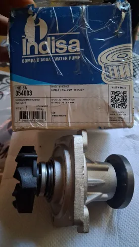 Bomba d'água palio 1.0 1.5 8v indisa NOVA