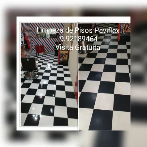 Limpeza de Pisos Paviflex 