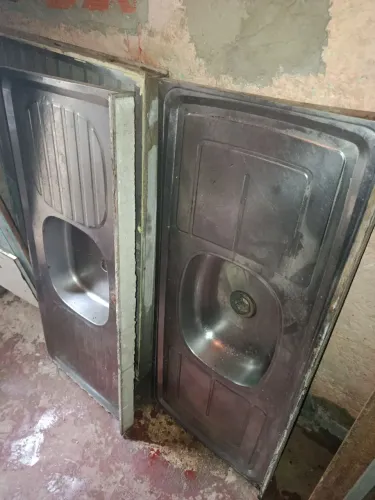Pia de inox